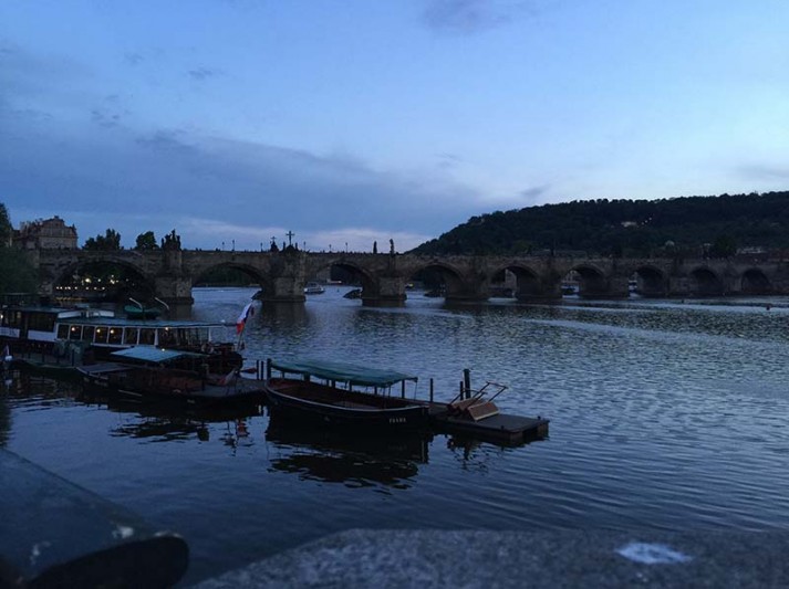 stunning prague bridge