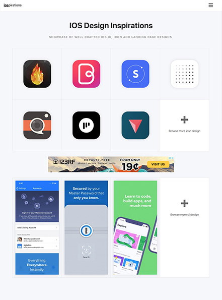 IOS Design Inspirations